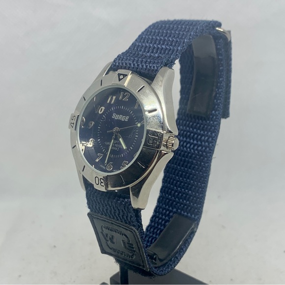 SURGE By Advance Men’s Quartz Wristwatch Nylon Band Japan Movement Working - Picture 6 of 16